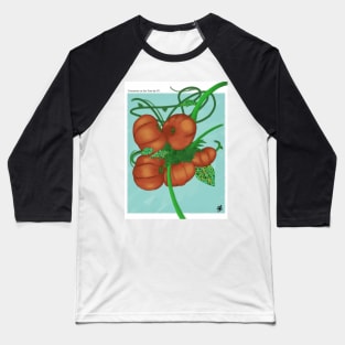 Tomatoes on Vines Baseball T-Shirt